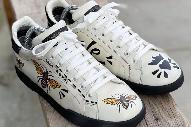 Designer sneakers deep cleaned by CalceoCura